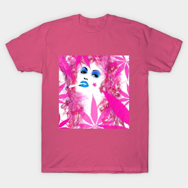 Miss Ativa Pink T-Shirt by SiSuSiSu